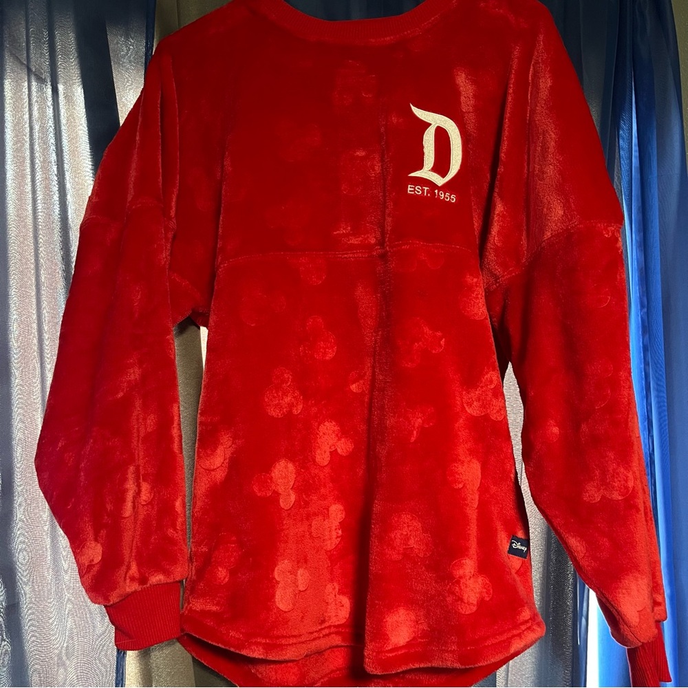 Disney Parks 2024 Red Sweater Spirit Jersey XS